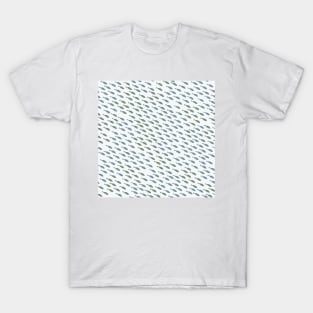 School of Fish on Pale Blue T-Shirt